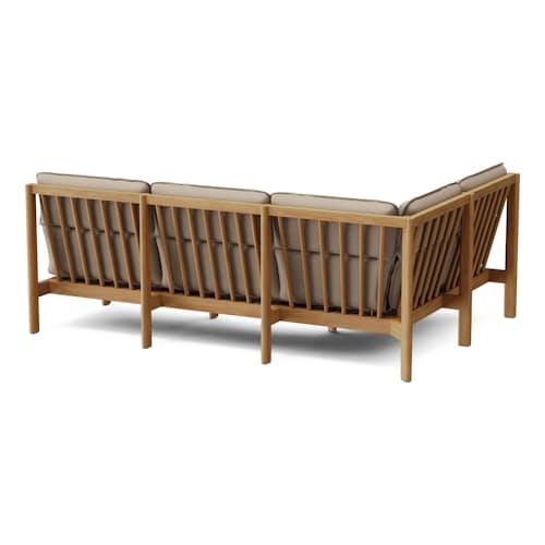 laydown image of Felloe Sectional (4-piece)