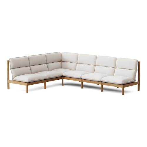 laydown image of Felloe Sectional (6-piece)
