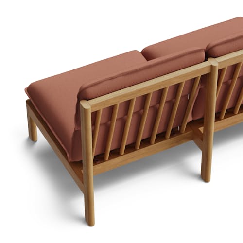 laydown detail image of Felloe Loveseat