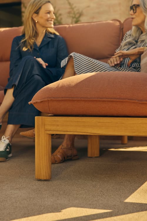 lifestyle image of Felloe Ottoman