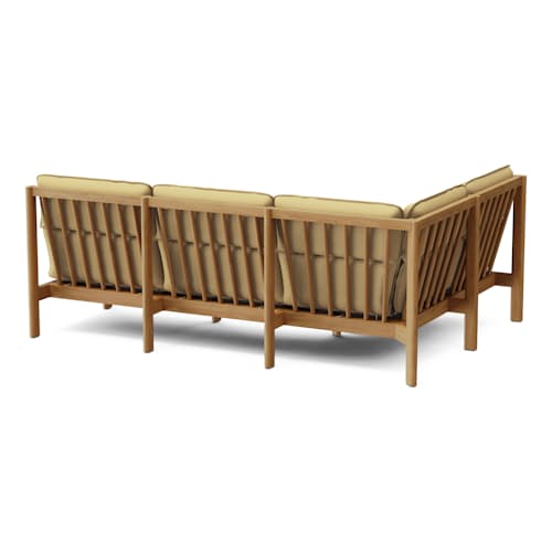 laydown image of Felloe Sectional (4-piece)
