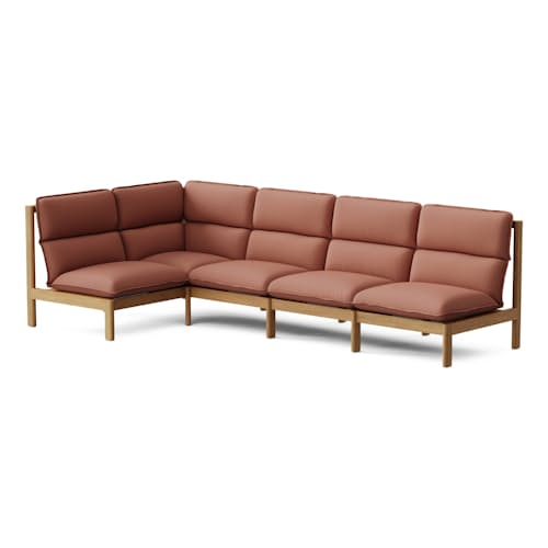 laydown image of Felloe Sectional (5-piece)