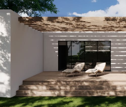lifestyle image of Camber Chaise Lounge