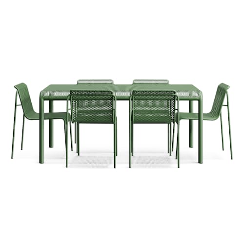laydown image of Perf Dining Set (Table + 6 Chairs)