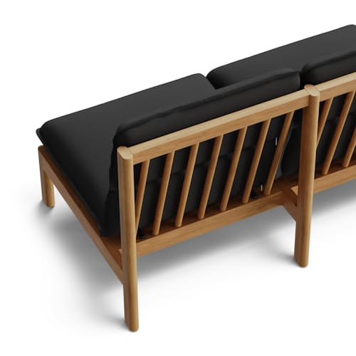 laydown detail image of Felloe Loveseat