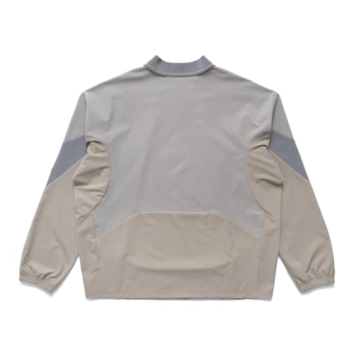 laydown image of Machine Long Sleeve Polo