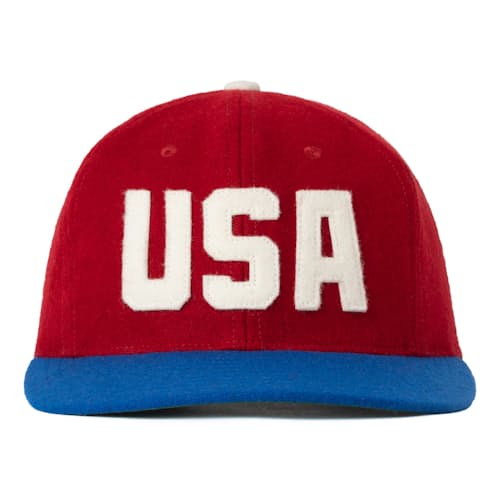 laydown image of USA National Team 1956 Authentic Wool Ballcap