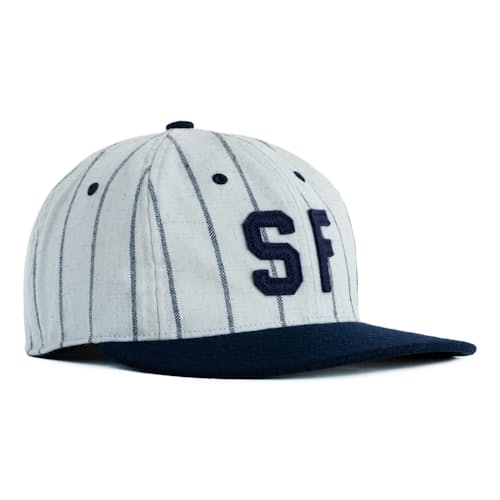 laydown image of San Francisco Seals 1946 Authentic Wool Ballcap