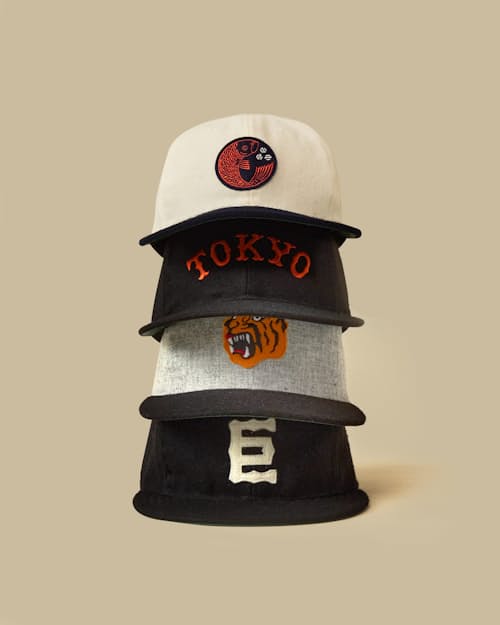 no crop image of Hiroshima Carp Off White Wool Ballcap
