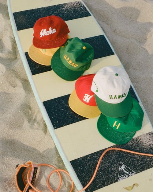 lifestyle image of Hawaii Islanders 1961 Authentic Wool Ballcap
