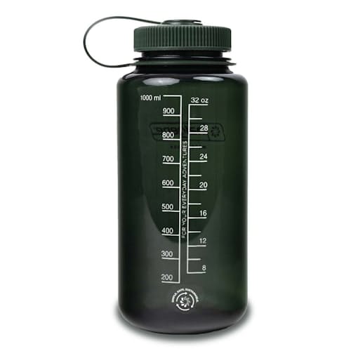 laydown image of Wide Mouth Sustain Water Bottle - 32oz