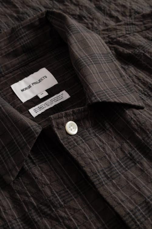 laydown detail image of Mols Hunting Check Shirt