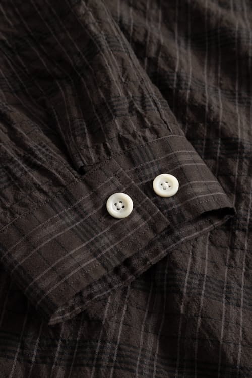 laydown detail image of Mols Hunting Check Shirt
