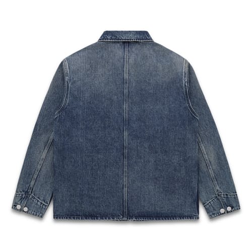 laydown image of Shop Denim Chore Coat