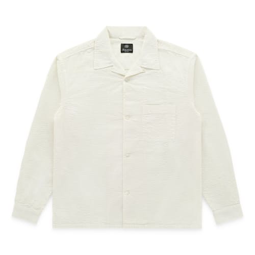 laydown image of Fulton Seersucker Shirt
