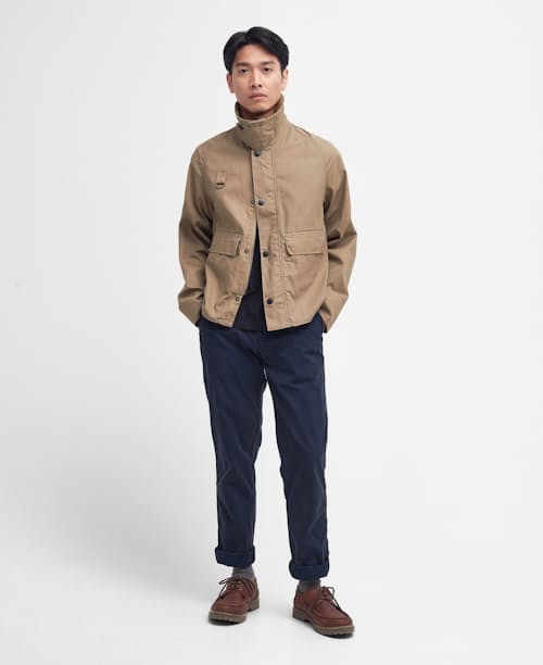 on model image of Spey Casual Jacket