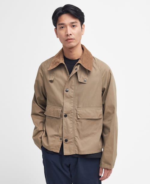 on model image of Spey Casual Jacket