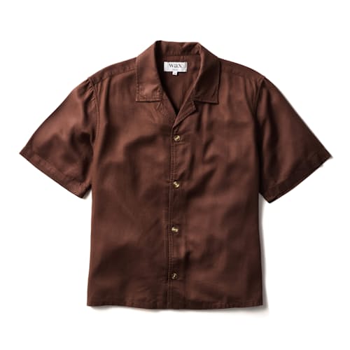 laydown image of Curzon Short Sleeve Shirt