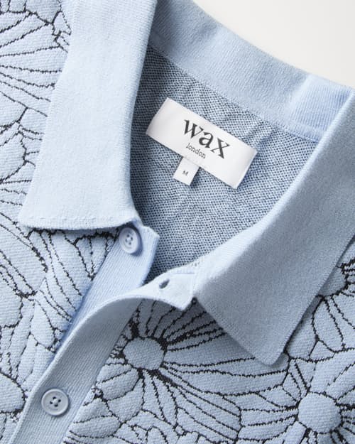 laydown detail image of Tellaro Sweater Polo