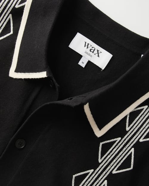 laydown detail image of Tellaro Sweater Polo