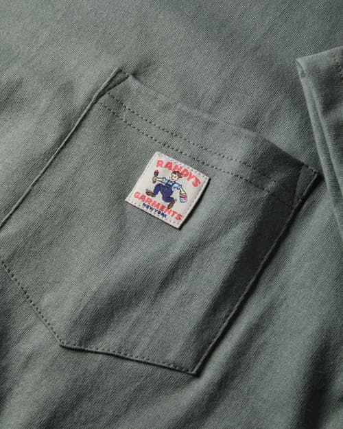 laydown detail image of New York Workwear Jersey T-Shirt