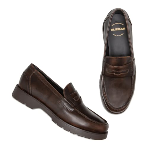 laydown image of Cotteur Lug Loafer