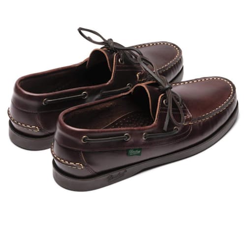 laydown image of Barth Boat Shoe