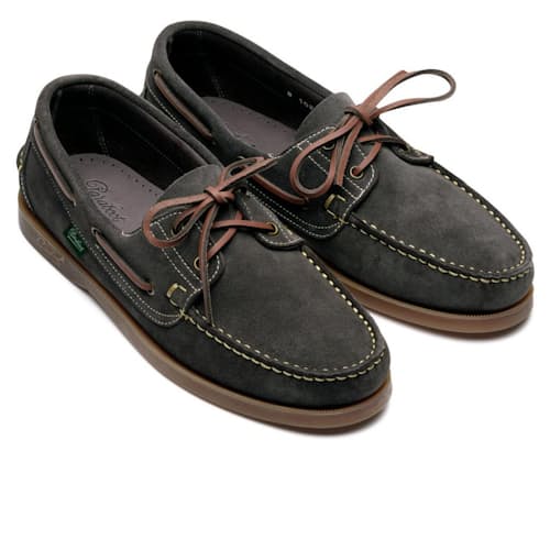 laydown image of Barth Boat Shoe