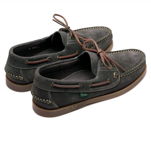 laydown image of Barth Boat Shoe