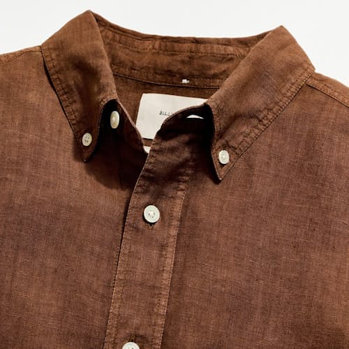laydown detail image of Tuscumbia Linen Short Sleeve Shirt