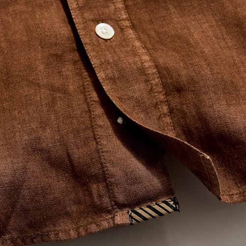 laydown detail image of Tuscumbia Linen Short Sleeve Shirt