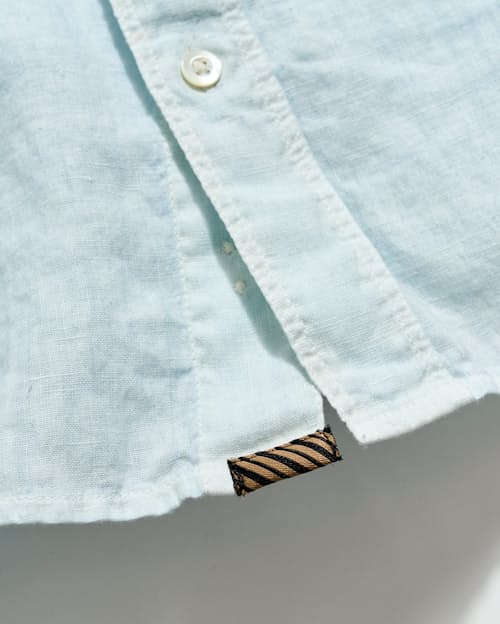 laydown detail image of Tuscumbia Linen Short Sleeve Shirt