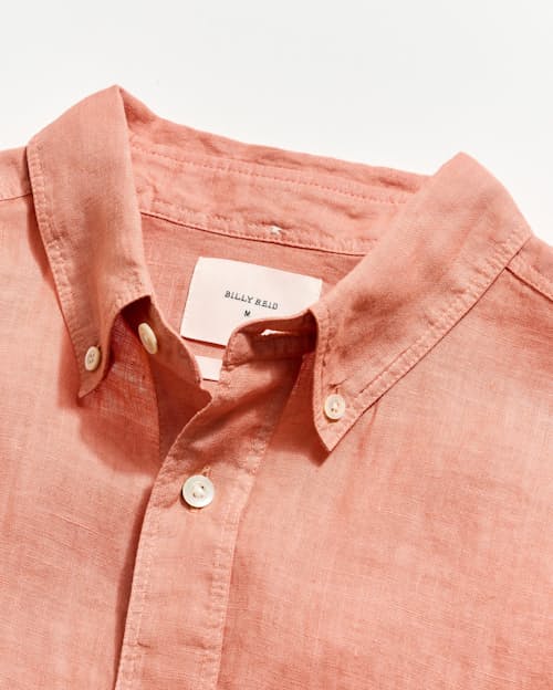 laydown detail image of Tuscumbia Linen Short Sleeve Shirt