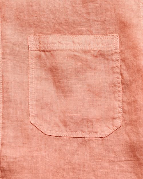 laydown detail image of Tuscumbia Linen Short Sleeve Shirt