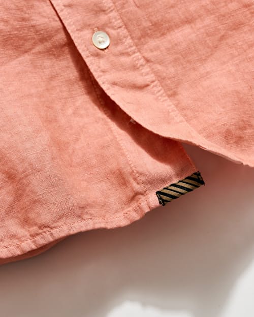laydown detail image of Tuscumbia Linen Short Sleeve Shirt