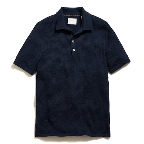 laydown image of Diamond Sweater Polo