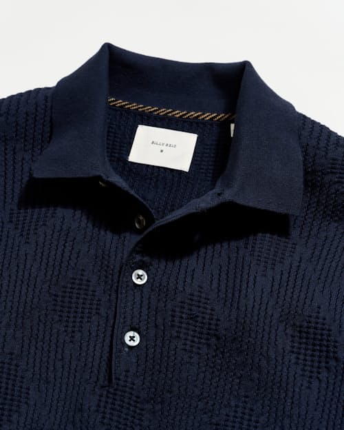 laydown detail image of Diamond Sweater Polo
