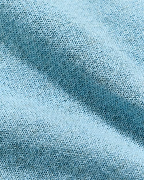 laydown detail image of Cotton Linen Sweater Polo