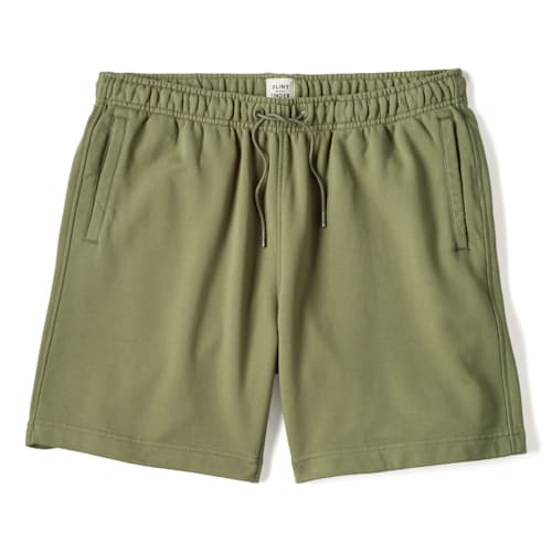 laydown image of Midweight Terry Sweatshort