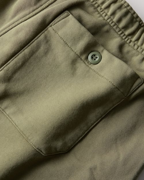 laydown detail image of Midweight Terry Sweatshort