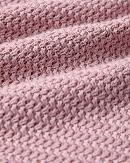 laydown detail image of Crochet Johnny Collar Polo