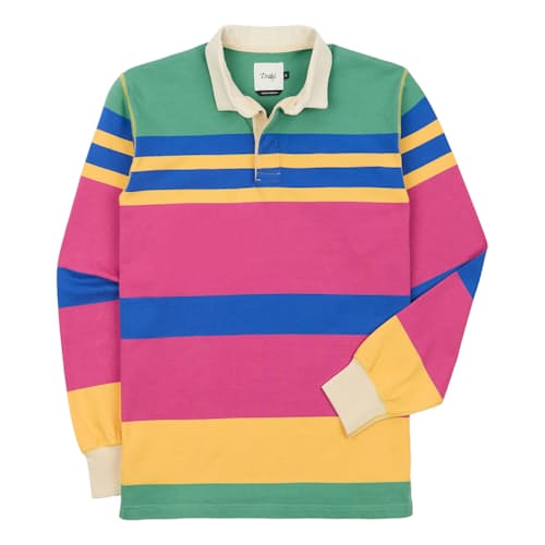 laydown image of Striped Rugby Shirt