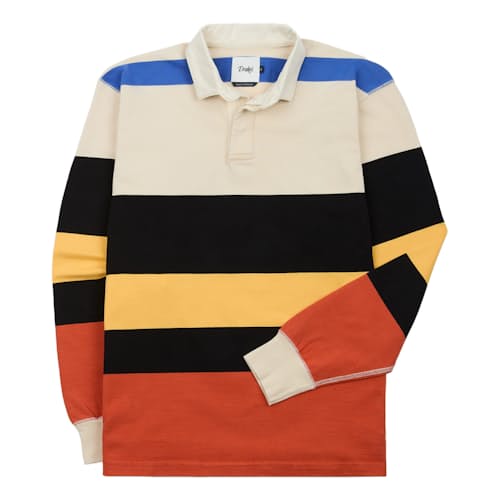 laydown image of Striped Rugby Shirt