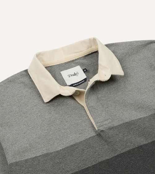 laydown detail image of Striped Rugby Shirt