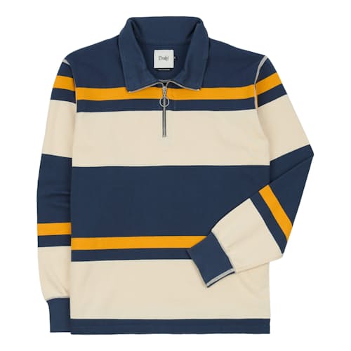 laydown image of Striped Rugby Shirt