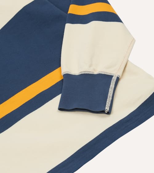 laydown detail image of Striped Rugby Shirt