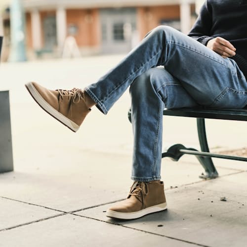 lifestyle image of Papaku ‘Ili Chukka Boot