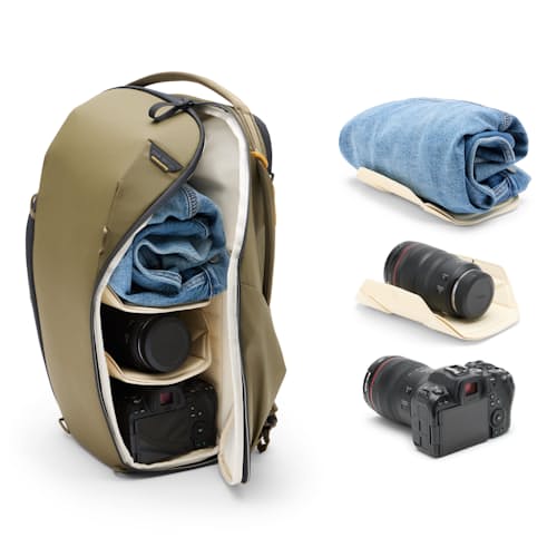 laydown image of Everyday Backpack Zip - 20L