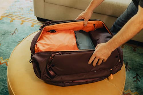 lifestyle image of Travel Duffelpack - 65L