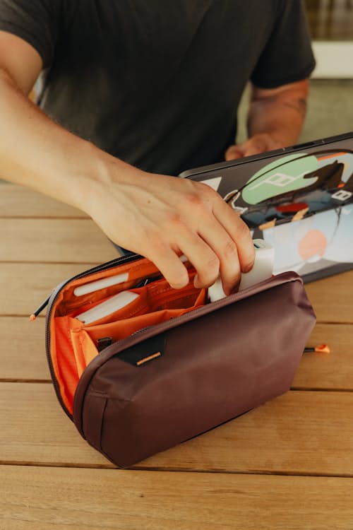 lifestyle image of Tech Pouch